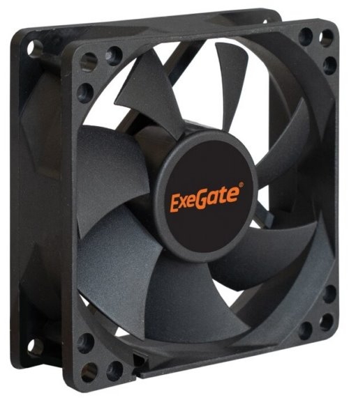  ExeGate EX08025S3P, 80x80x25 ,  , 3pin, 1800RPM, 23dBA