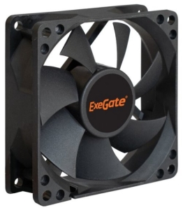  ExeGate EX08025S3P, 80x80x25 ,  , 3pin, 1800RPM, 23dBA