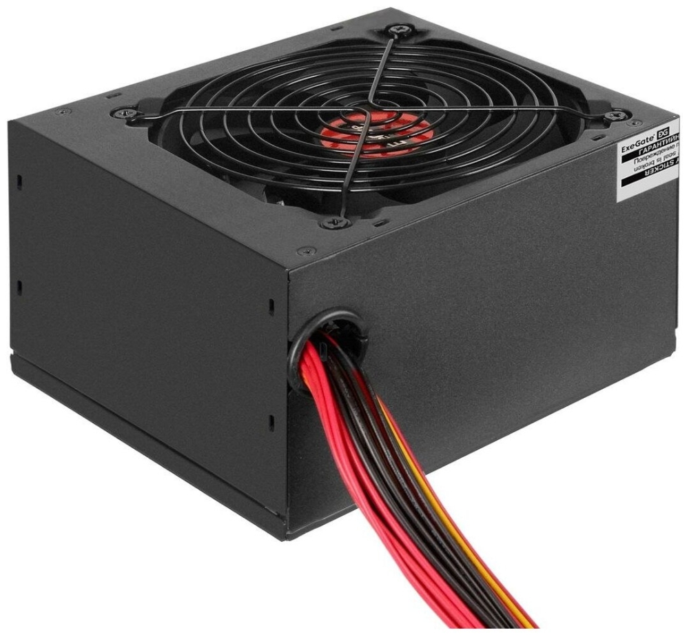   850W ExeGate 850PPE (ATX, APFC,  80% (80 PLUS), 12cm fan, 24pin, (4+4)pin, PCIe, 5xS
