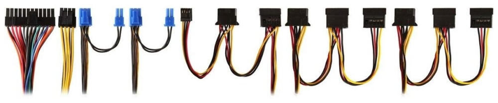   850W ExeGate 850PPE (ATX, APFC,  80% (80 PLUS), 12cm fan, 24pin, (4+4)pin, PCIe, 5xS