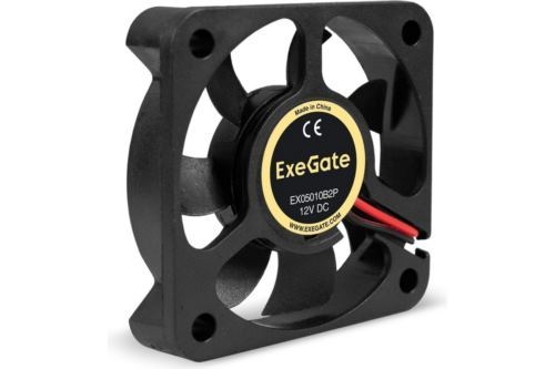  12 DC ExeGate EX05010B2P (50x50x10 , 2-Ball ( ), 2pin, 5500RPM, 