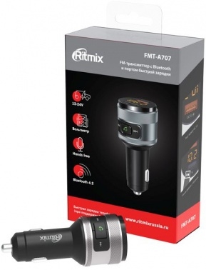  FM- Ritmix FMT-A707  MicroSD BT USB