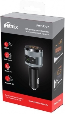  FM- Ritmix FMT-A707  MicroSD BT USB