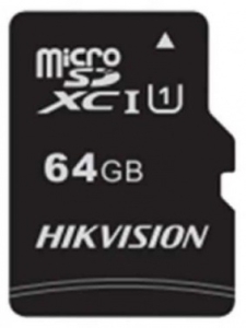   microSDHC 64GB Hikvision HS-TF-C1(STD)/64G/ZAZ01X00/OD   (