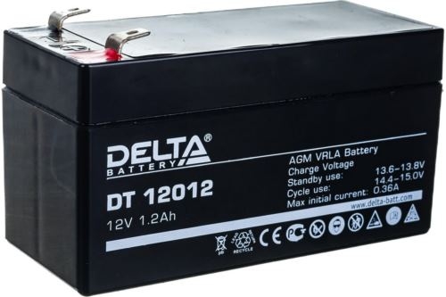 Delta DT 12012 (12V, 1.2Ah)