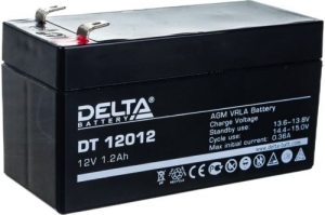  Delta DT 12012 (12V, 1.2Ah)