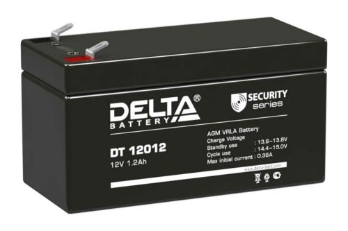  Delta DT 12012 (12V, 1.2Ah)
