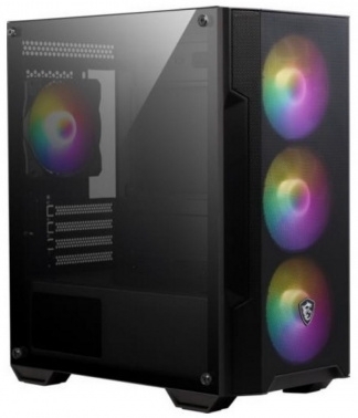  MSI MPG VELOX 100R 2xUSB 3.0, 1xType C, 4x120mm ARGB Fan, ARGB Control Board, Tempered Glass 