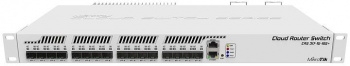  MikroTik CRS317-1G-16S+RM 16 SFP+, 1 1G RJ45, SwOS  RouterOS