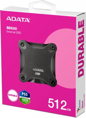  SSD A-Data USB 3.1 512GB SD620-512GCBK SD620 2.5 