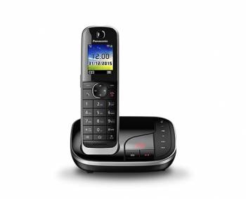 Беспроводной телефон DECT Panasonic Беспроводной телефон DECT Panasonic/ цветной, АОН, черный, авт