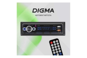  Digma MCP-413 1DIN 4x45 v5.0 USB 2.0 AUX 4 