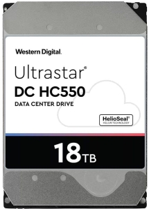   Western Digital Original SATA-III 18Tb 0F38459 WUH721818ALE6L4 Ultrastar DC HC550 (7200