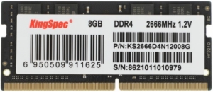  Kingspec 8Gb DDR4 2666MHz SO-DIMM KS2666D4N12008G RTL 204-pin 1.35