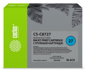   Cactus CS-C8727   27 HP DeskJet 3320/3325/3420/3425/3520 (20ml)