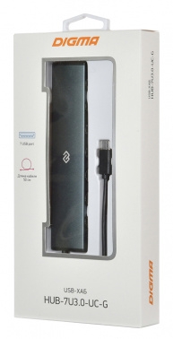  USB-C Digma HUB-7U3.0-UC-G 7. 