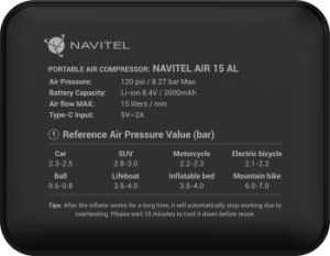   Navitel AIR 15 AL 15/  0.260