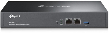  TP-Link Omada hardware Controller OC300, 2 gigabit ethernet ports, 1 USB 3.0 port, manage
