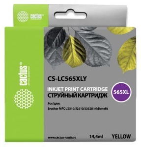   Cactus CS-LC565XLY   Brother MFC-J2510 (14,4ml)