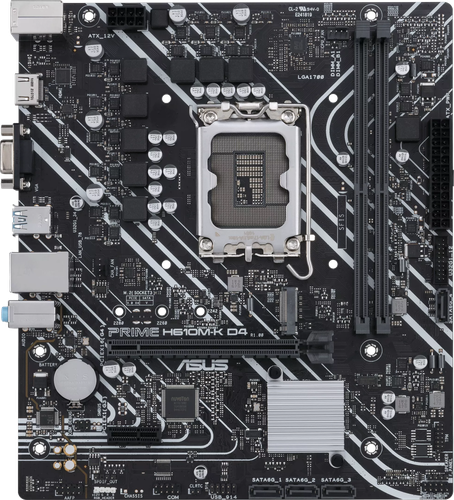   ASUS PRIME H610M-K D4 LGA1700