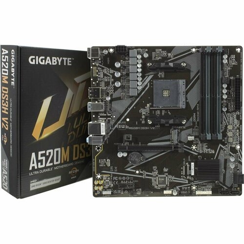   Gigabyte A520M DS3H V2 V1.1 Socket AM4