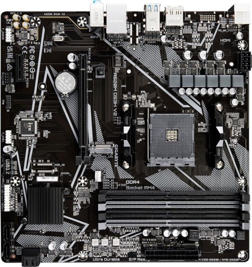   Gigabyte A520M DS3H V2 V1.1 Socket AM4