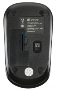  Oklick 525MW   (1000dpi)  USB (2but)