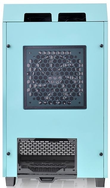  Thermaltake The Tower 100 Turquoise    miniITX 1x120mm 3x140mm 2xUSB3.0 audio bott