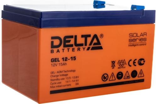  Delta GEL 12-15 (12V/15) -  