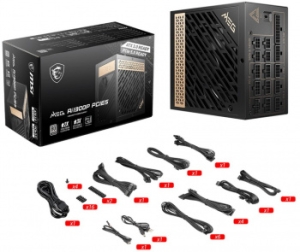   1300W MSI MEG Ai1300P 80+ Platinum Full modularATX 3.0 PCIE5 RTL (306-7ZP4A11-CE0)
