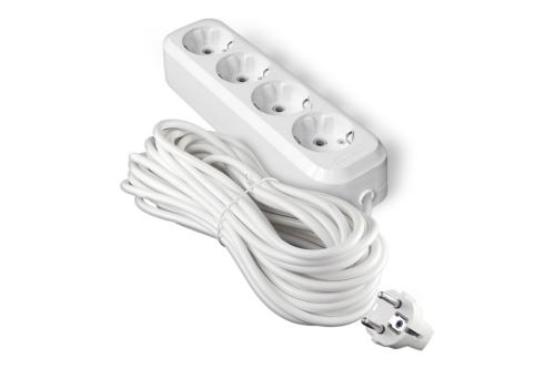 Удлинитель 4х10м с заземл. 10А IP20 У10-555 ПВС 3х1 UNIVersal 555-10