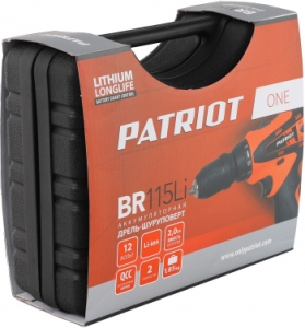 -  PATRIOT THE ONE BR 115Li,   Li-Ion, 12V,  