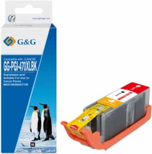  G&G GG-PGI-470XLBK  (20.4)  Canon MG5740/MG6840/MG7740