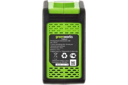  GreenWorks G40ABK4, 40V,   4*   (2400807UB)