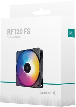  DEEPCOOL RF120FS RGB 120x120x25 (96./, PWM, RGB , 500-1500/) Retail