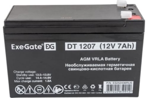  ExeGate ES252436RUS DT 1207/EXS1270 (12V 7Ah),  F1