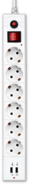   Buro BU-SP3_USB_2A-W 3 (6 )  ()