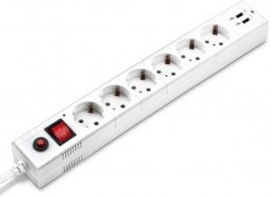   Buro BU-SP3_USB_2A-W 3 (6 )  ()