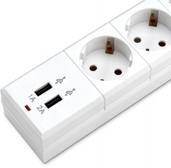   Buro BU-SP3_USB_2A-W 3 (6 )  ()