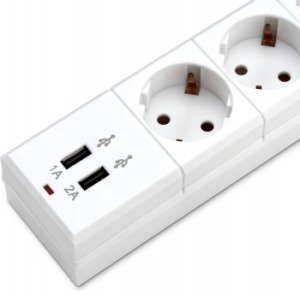   Buro BU-SP3_USB_2A-W 3 (6 )  ()