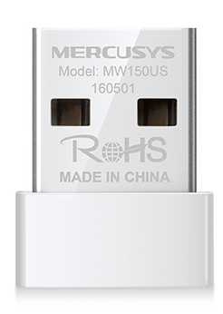  Mercusys MW150US N150 Nano Wi-Fi USB-