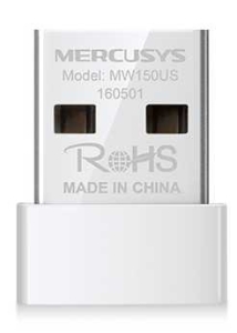  Mercusys MW150US N150 Nano Wi-Fi USB-