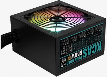   Aerocool ATX 650W Mirage Gold 80+ gold 24+2x(4+4) pin APFC 120mm fan color LED 6xSATA R