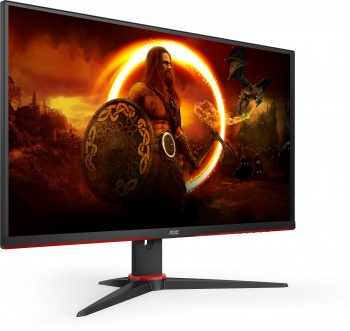  27 AOC 27G2SAE Black-Red (VA, 1920x1080, 165Hz, 1 ms, 178/178, 350 cd/m, 80M:1, +2xHDMI 1