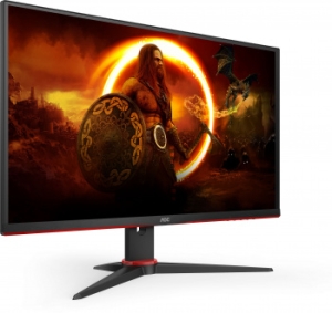  27 AOC 27G2SAE Black-Red (VA, 1920x1080, 165Hz, 1 ms, 178/178, 350 cd/m, 80M:1, +2xHDMI 1
