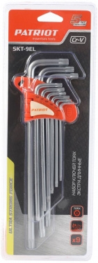   PATRIOT SK-9EL, TORX,  ,  T10-T50, CRV, 9 