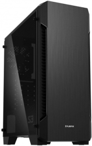  MidiTower Zalman S3 TEMPERED GLASS WINDOW black