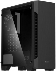  MidiTower Zalman S3 TEMPERED GLASS WINDOW black