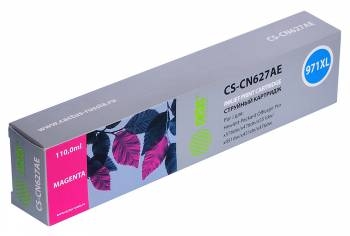 Картридж струйный Cactus CS-CN627AE 971XL пурпурный для HP Officejet Pro X476dw/X576dw/X451dw (113ml