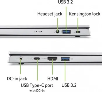  Acer Extensa 15 EX215-34-33AF Core i3 N305 16Gb SSD512Gb Intel UHD Graphics 15.6 TN FHD (19